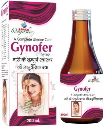 Space Organics Gynofer Syrup Uterine Tonic 200 ml