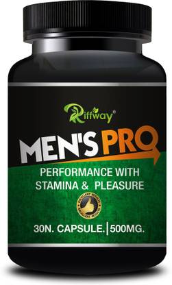 Riffway Men's Pro Long Time Tablet For Men Stamina Long Size Improves Timing