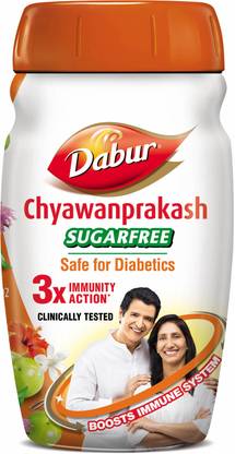 Dabur Chyawanprakash Sugarfree 500g | Safe for Diabetics | 3X Immunity Action