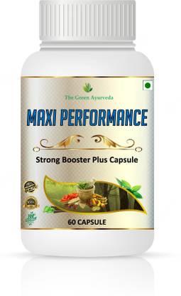 The green ayurveda MAXI PERFORMANCE STRONG BOOSTER PLUS CAPSULE