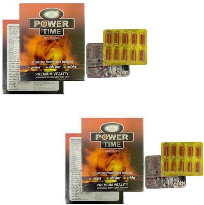 FORCEFACTOR COMBO OF POWER TIME CAPSULEFOR COUPLE ( 10 CAPSULE)