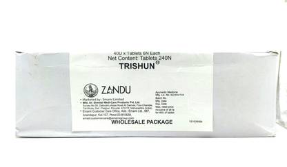 ZANDU Trishun Tablet (6x20)