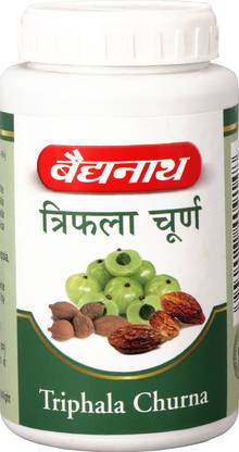 Baidyanath Triphala Churna, Improves Bowel Movement & Indigestion, Constipation and Digestive Disorders | Effective in Tridoshashamak and Eye disorders |