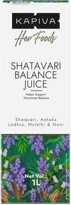 Kapiva Shatavari Balance Juice | Helps Maintain Hormonal Balance |Non-Hormonal, Natural
