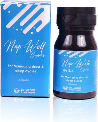 Le-vanza Food & Herbals Ayurvedic Sleeping Pills |Nap Well Capsules Induce Good Sleep