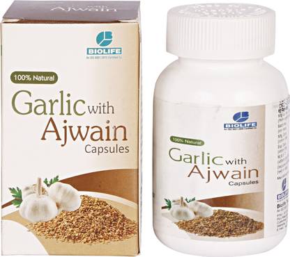 BIOLIFE GARLIC AJWAIN CAPSULES pack of 1