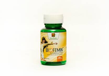 Umalaxmi Biofemin Capsules Helps control menstrual cramps and in minimising PMS syndrome