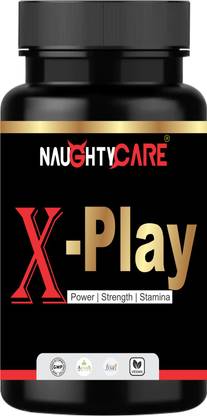 Naughty Care X-Play Capsule For Men's | Increase Your Playing Time & Stamina