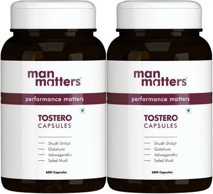 Man Matters Pure Shilajit Capsules for Men|Helps Maintain Overall Health