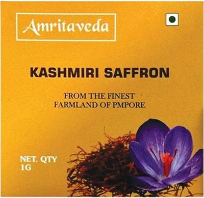 amritaveda Kashmiri Saffron/kessar/kumkum/Kumkuma Puvvu