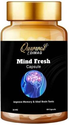 Quwwat E Dimag Mind fresh capsule, 60 Capsule pack of 1