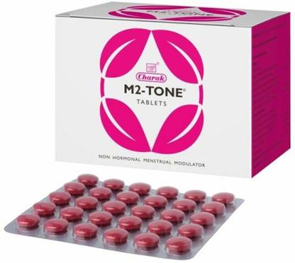 CHARAK M2 Tone Tablets - Restore Hormonal balance,Relieve abdominal pain and weakness (Pack of 3)