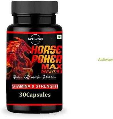 Horse Power Max Capsules Strength You Can Feel, Energy You Can Trust X09