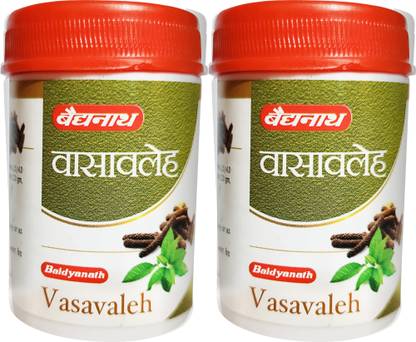 बैद्यनाथ Vasavaleh- An Ayurvedic Medicine | Useful in Respiratory Problems, Cough and Cold | Pack of 2