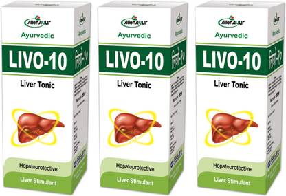 LIVO-10 Ayurvedic Liver Tonic (200ml X 3)