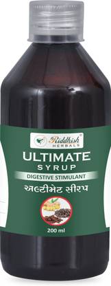 Riddhish HERBALS Ultimate Syrup 200ml | Digestive Stimulant | Digestion Booster | Pack of 2