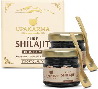 UPAKARMA Pure Shilajit Resin | Boost Strength, Stamina & Performance |Rich in Fulvic Acid