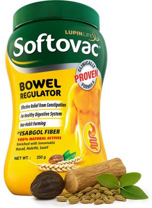 Softovac Isabgol Bowel Regulator Powder for Constipations