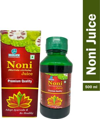 BIOLIFE Noni Juice (Morinda Citrifolia) (500ml each) Pack of 1