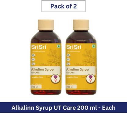 Sri Sri Tattva Alkalinn Syrup, For Urinary Tract Infections | 200ml Each