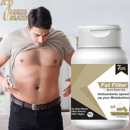 7HerbMaya फैट फिल्टर फिटनेस कीटो कैप्सूल / स्लिम टैबलेट / फैट रिड्यूस कैप्सूल / फैट कटर टैबलेट
