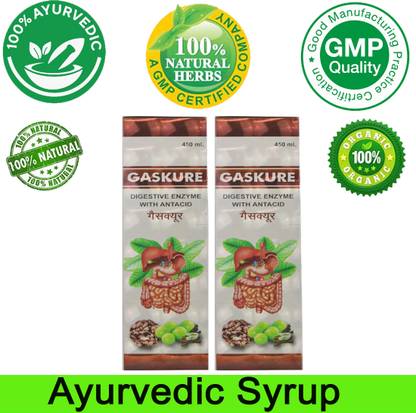 Dr. Biswas Gaskure Ayurvedic 450ml Syrup For General Wellness