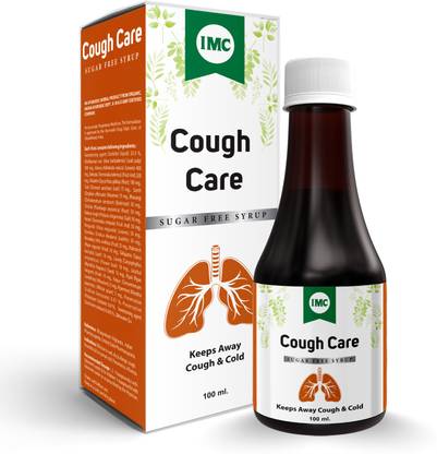 IMC Cough Care Sugar Free Syrup | Cough & Cold Relief, Ayurvedic, No Side Effects