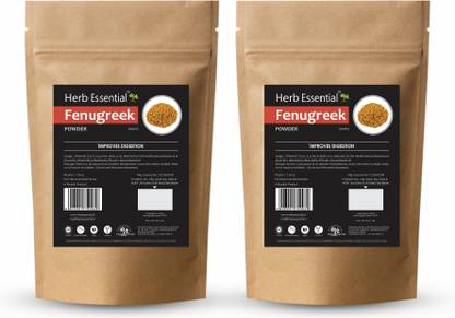 Herb Essential Methi (Fenugreek) Powder 50g (Pack of 2)