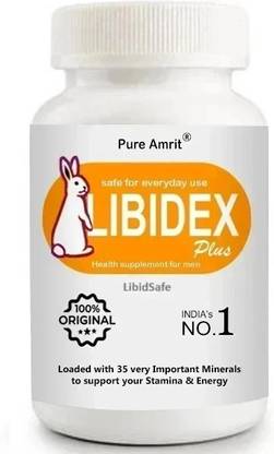 LibidSafe Libidex Plus Capsule for Men - Ayurvedic Health Medicine By Erolabs