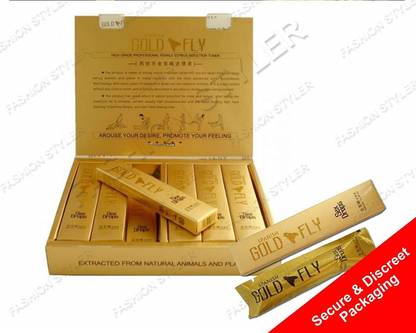 Spanish Gold Fly for Special Arousal Drops for Women (4 Packs, 5ml Each)