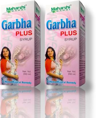 महर्षिबद्री Garbha Plus Syrup (Pack of 200ml x 2)