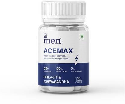 Formen Shilajit + Ashwagandha Tablet For Men| Improve Immunity