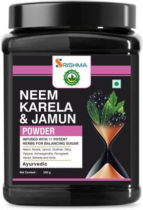 Srishma Karela Jamun Powder - For Maintaining Blood Sugar Levels