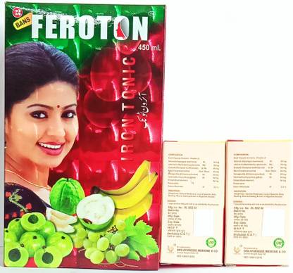 Gita Super health CAPSULE MEN AND WOMEN MUSCLE ACTIVATION CAPSULE & FEROTON IRON & VITAMIN TONIC FOR WEIGHT LOSS,GENERAL WEAKNESS,BODY BUILDING,MUSCLE WASTING,LIVER OR DIGESTIVE DISORDER,GASTRIC ,ACIDITY,LOSS OF APPETITE,ANEMIA,NATURAL SOURCE OF VITAMIN,CALCIUM & MINERALS |COMBO PACK OF 3|{450 ML,50 CAPSULE,50 CAPSULE}