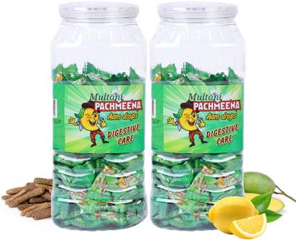 Multani Pachmeena Digestive Care Aam Candy | Reduce Indigestion - (150 Candy Each)