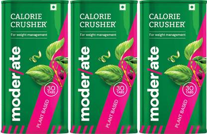 Moderate Calorie Crusher |Ayurvedic Fat Burner & Carb Blocker |Weight Management