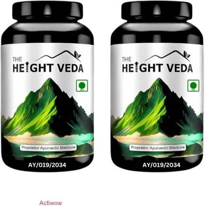 ACTIWOW Height Veda Powder Height Increase Supplement Plant-Based Protein