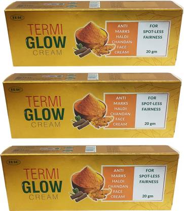 Trio Termi Glow Cream, 20GR, Pack Of 3 (For Spot-Less Fairness)
