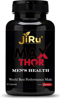 JiRu Max Thor capsule|Boost Stemina In 7 Days|Enhance Strength & Immunity