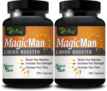 Riffway Magic Man S-E-X Men Capsule For Stable Harder Erection & Improves Power