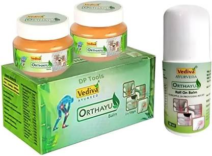 dp tools Ayurvedic Pain recovery Gel 200gm Each + Vediva Roll On 50ml