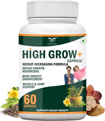 BHARAT HEALTH HIGH GROW+ CAPSULE (60 VEG CAPSULE)