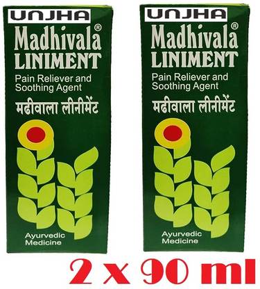 Unjha Madhivala Liniment (2 x90 ml)