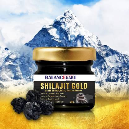 Balancekart Natural & Pure Ayurvedic gold Shilajit 20 Grams Pack of 1