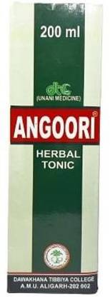 Dawakhana Tibbiya College Angoori Herbal Tonic (200ml) (Pack Of 5)