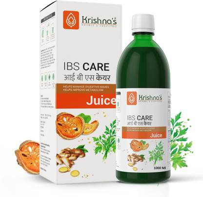 Krishna's Herbal & Ayurveda Natural Herbal IBS Care Juice for Digestive Health Manage Digestive Issue 1000ml