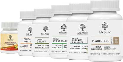 Life Aveda ITP Care Pack to Control Blood Loss Naturally, by Increasing Platelet count