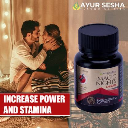 DIET N FIT Magic Nights Capsules for strength and stamina of Male -30 capsules