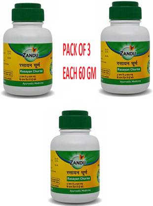 ZANDU Rasayan Churna – 60 Gm (Pack of 3)