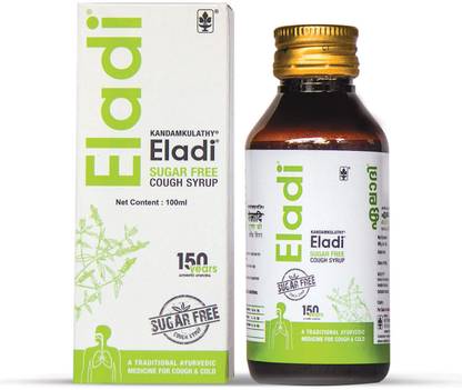 kandamkulathy Eladi Sugar Free Cough Syrup